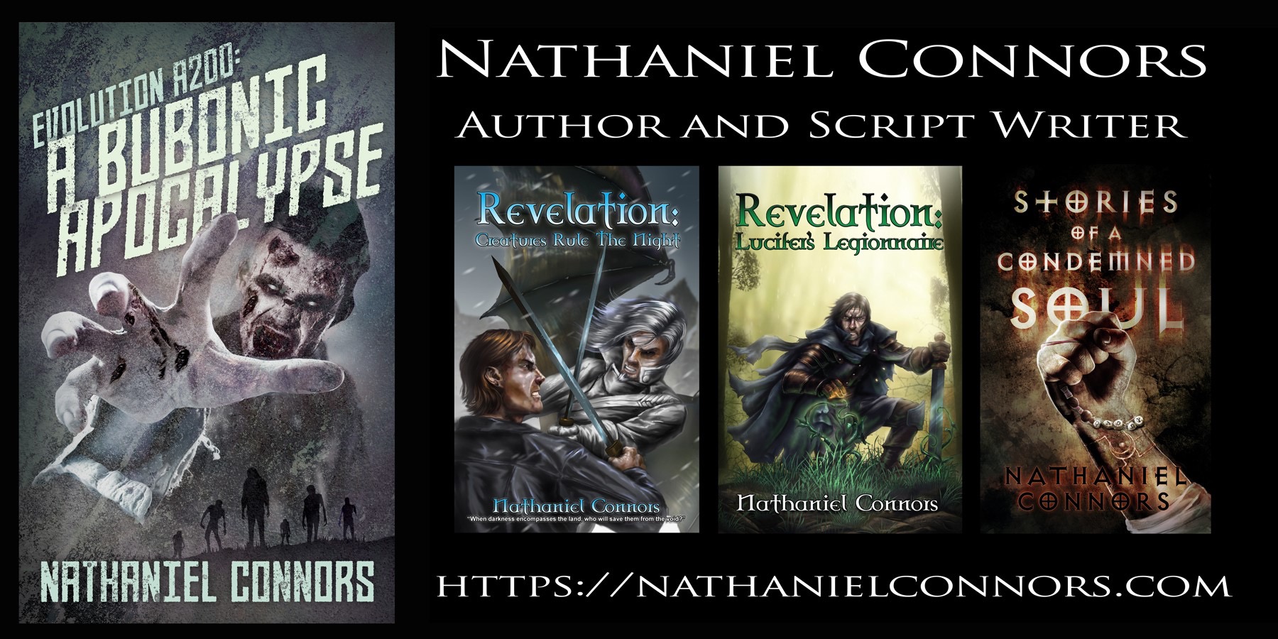 Nathaniel Connors - Author & Scriptwriter