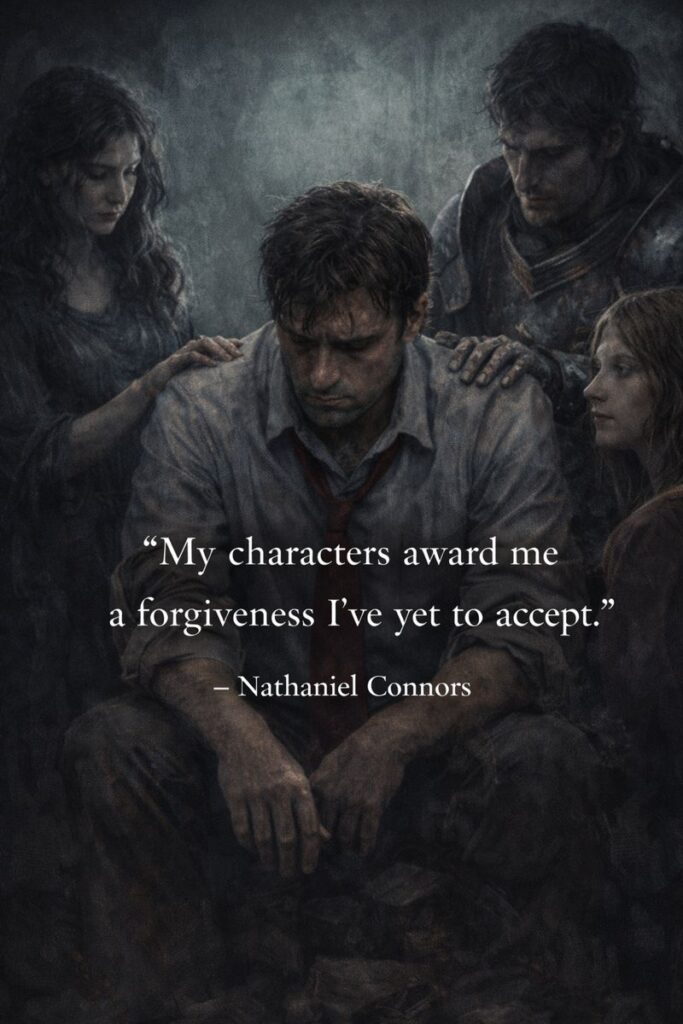 dark psychological quote about the mind by Nathaniel Connors