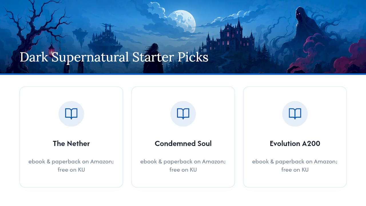 Try Dark Supernatural Horror That Actually Lingers — overview diagram