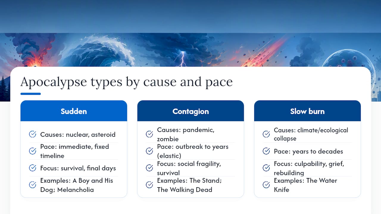 The Apocalypse Types Every Reader Should Know — overview diagram