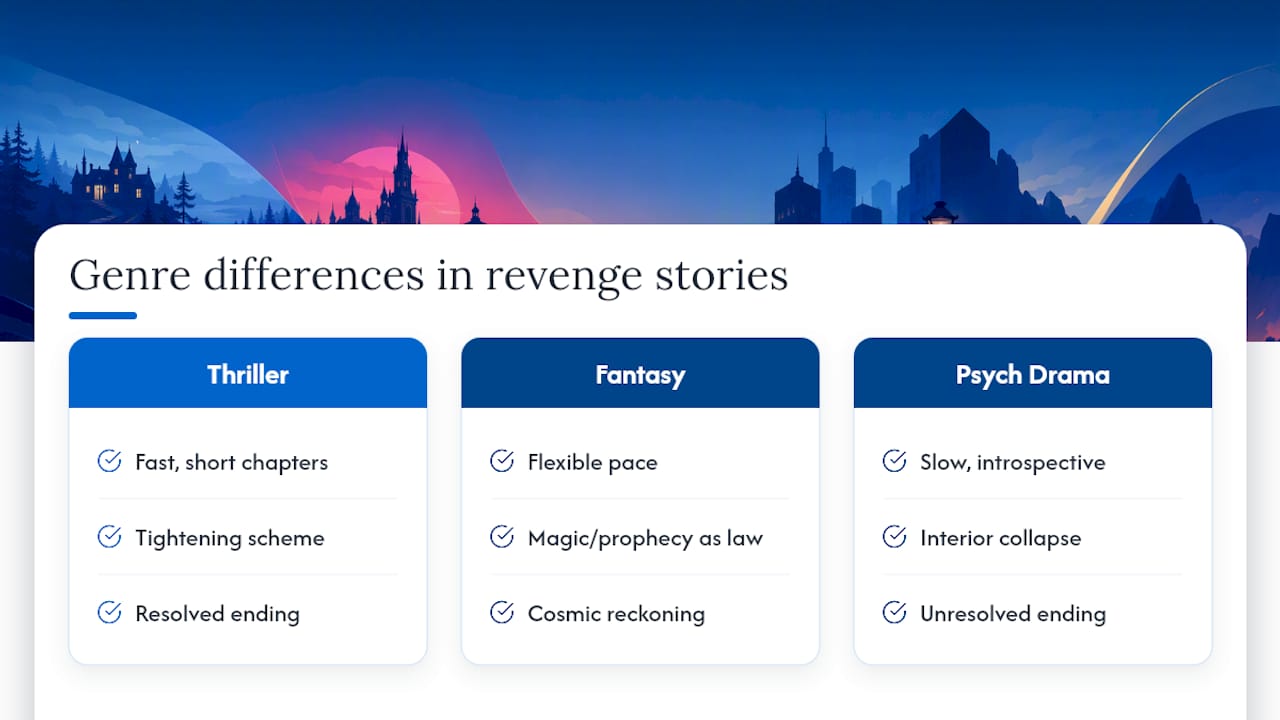 Comparison of revenge genres and endings