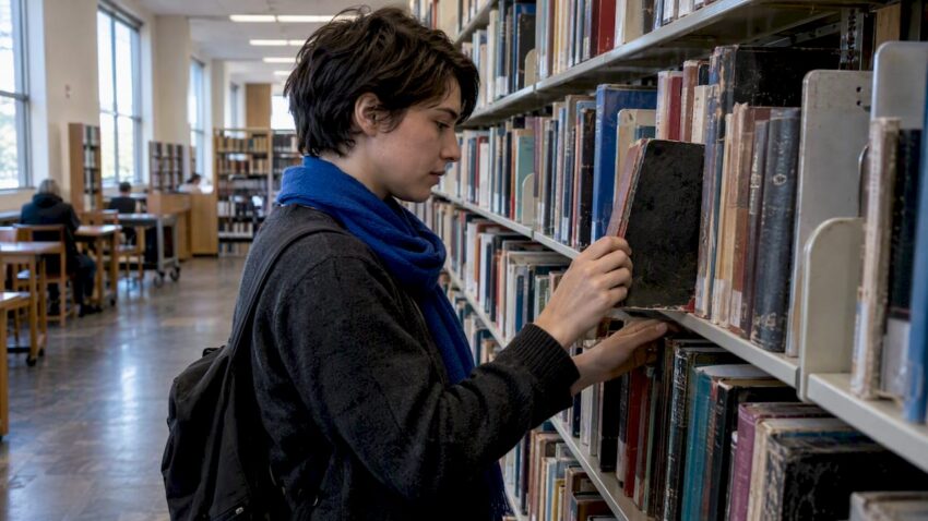Reader comparing plague apocalypse novels